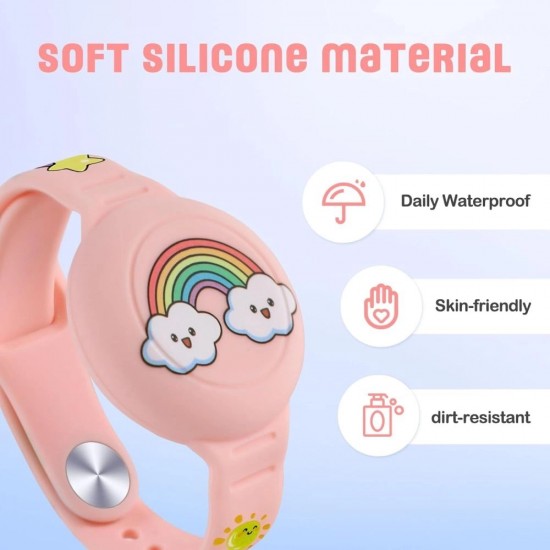 Tech-Protect Smooth 2-pack Case for Apple AirTag 1/2 for Kids - Multicolor