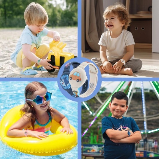 Tech-Protect Smooth 2-pack Case for Apple AirTag 1/2 for Kids - Multicolor