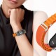 Tech-Protect Nylon Pro Strap for Xiaomi Smart Band 8 / 9 / 10 / NFC - Orange