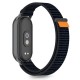 Tech-Protect Nylon Pro Strap for Xiaomi Smart Band 8/9/10/NFC - Black and Orange