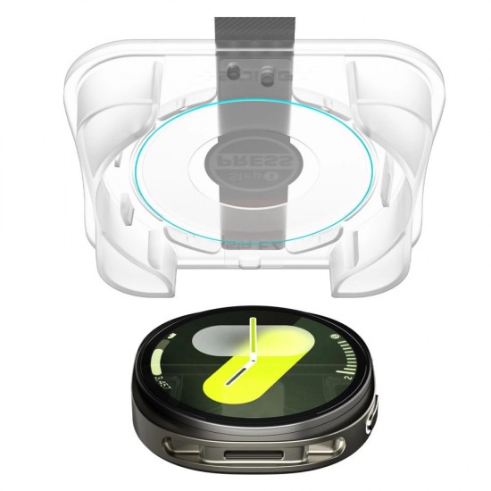 Spigen Glas.TR ”Ez-Fit” Tempered Glass for Samsung Galaxy Watch 8 44mm - Transparent