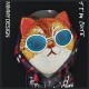 Nimmy Glasses Cool Cat Case for iPhone 15 Pro Max - Black