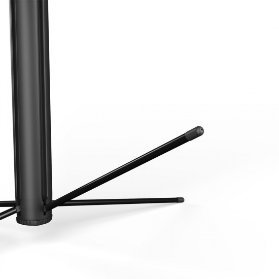 Wozinsky WST-360YS Selfie Stick with Tripod Function with 360° AI Auto Face Tracking Gesture Control - Black