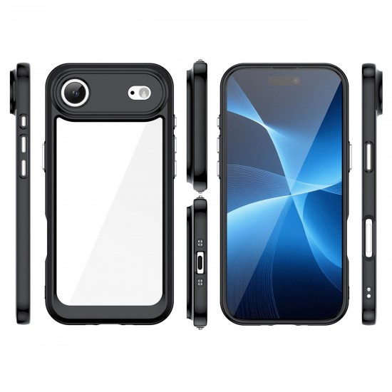 Outer Space Case for iPhone 17 Air - Black Transparent