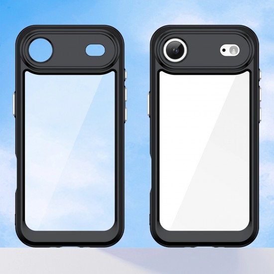 Outer Space Case for iPhone 17 Air - Black Transparent