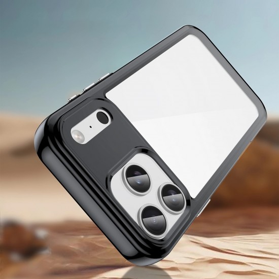 Outer Space Case for iPhone 17 Pro Max - Black Transparent