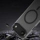 Magnetic Abrasive iPhone 17 Air Case Compatible with MagSafe - Matte Black
