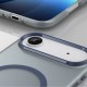 Magnetic Abrasive iPhone 17 Air Case Compatible with MagSafe - Matte Blue