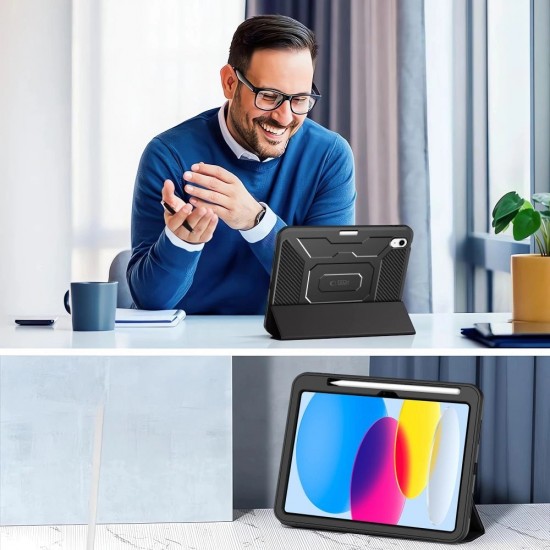 Tech-Protect Endurance Case for iPad 10.9” 10 / 2022 / 11” 11 / 2025 - Black