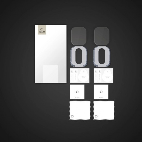 Tech-Protect Easy Set+ Tempered Glass 2-pack for Apple Watch Ultra 1/2 49mm - Clear