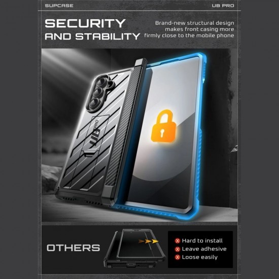 Supcase Unicorn Beetle Pro Case for Samsung Galaxy Z Fold 7 - Black