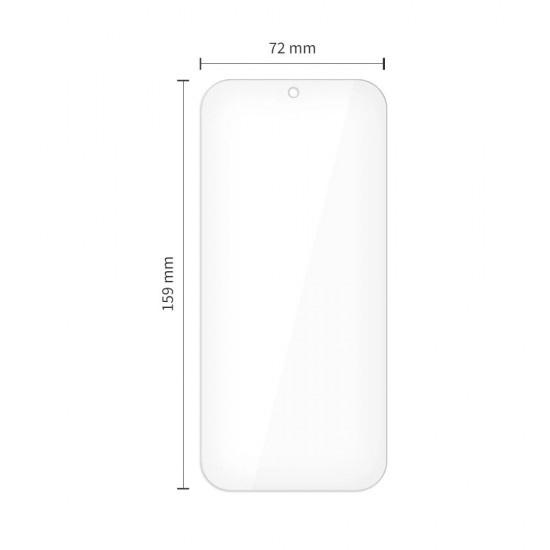 Tech-Protect Glass Fit+ 2-pack tempered glass for Google Pixel 9 Pro XL / 10 Pro XL - transparent