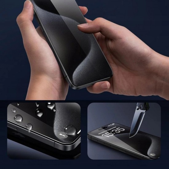 Tech-Protect Glass Fit+ 2-pack tempered glass for Google Pixel 9 / 9 Pro / 10 / 10 Pro - transparent