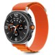 Tech-Protect Nylon Stripe Strap for Samsung Galaxy Watch 40/44/46 mm - Orange