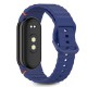 Tech-Protect Silicone Sport Strap for Xiaomi Smart Band 8 / 9 / 10 / NFC - Blue
