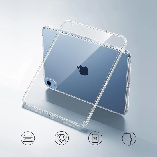 Tech-Protect FlexAir Hybrid Case for iPad 10.9” 10 / 2022 / 11” 11 / 2025 - Transparent
