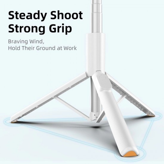 Selfie Stick Tech-Protect L09S with Tripod - White