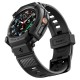 Spigen Rugged Armor Pro Strap for Samsung Galaxy Watch 8 Classic 46mm - Matte Black