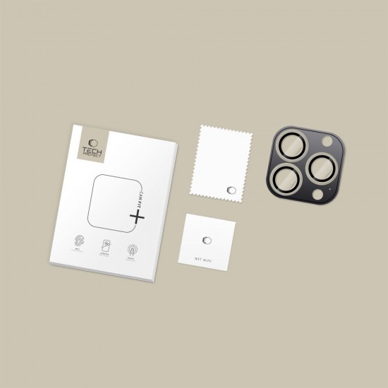 Tech-Protect Camring Fit+ Camera Cover for iPhone 14 Pro / Max / 15 Pro / Max / 16 Pro / Max / 17 Pro / Max - Clear Tech-Protect Camring Fit+ Camera Cover for iPhone 14 Pro / Max / 15 Pro / Max / 16 Pro / Max / 17 Pro / Max - Clear