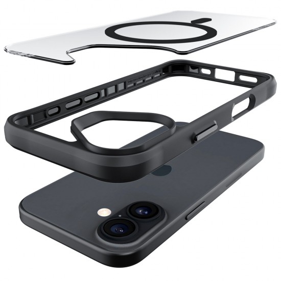 3mk Satin Armor MagCase for iPhone 17 - Black