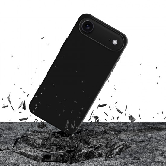 3mk Silicone Case for iPhone 17 Air - Black