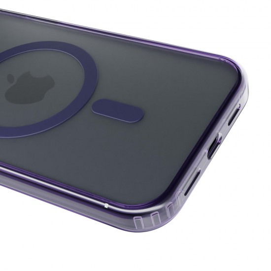3mk Frosty MagCase for iPhone 17 - purple