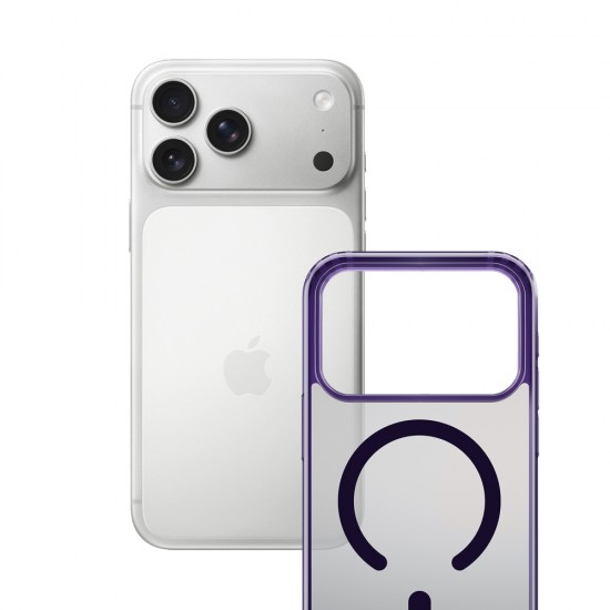 3mk Frosty MagCase for iPhone 17 Pro - Purple