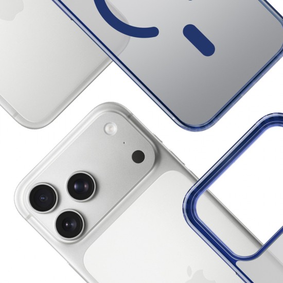 3mk Frosty MagCase for iPhone 17 Pro - Blue