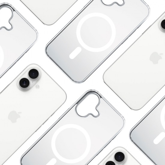 3mk Frosty MagCase for iPhone 17 - white