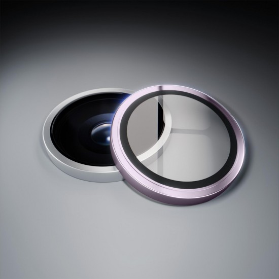 3mk Lens Protection Pro Tempered Glass for iPhone 16e - Purple