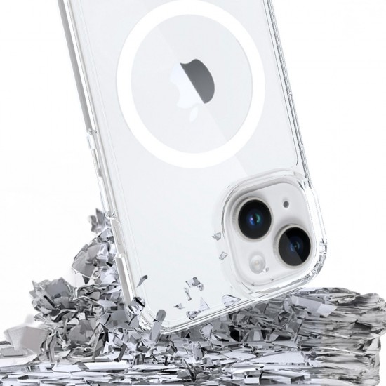 3mk Armor MagCase for iPhone 15 - transparent