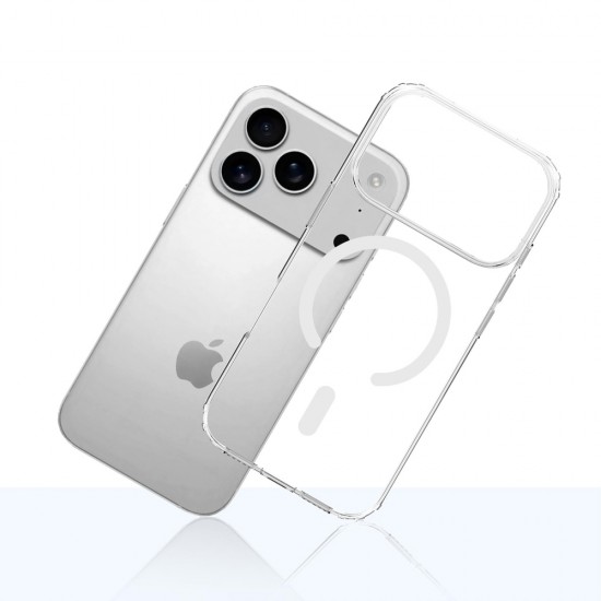 3mk Armor MagCase for iPhone 17 Pro Max - Transparent