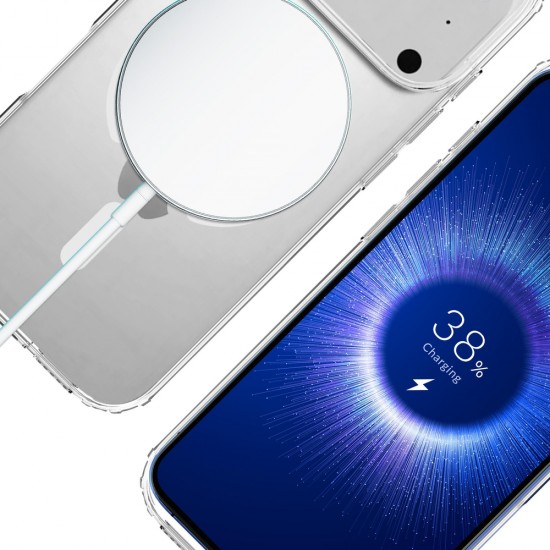 3mk Armor MagCase for iPhone 17 Pro Max - Transparent