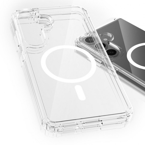 3mk Armor MagCase for Samsung Galaxy S24 FE - transparent