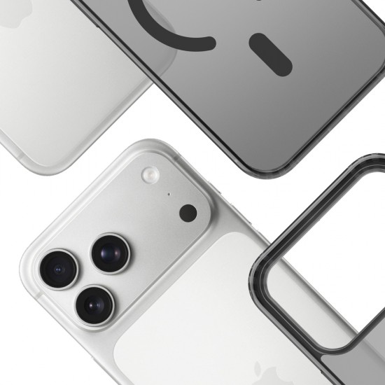 3mk Frosty MagCase for iPhone 17 Pro Max - Black