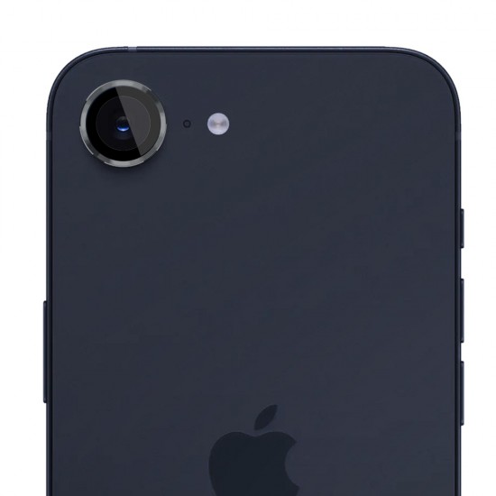 3mk Lens Protection Pro Tempered Glass for iPhone 16e - Gray