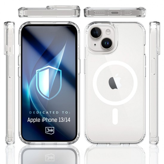 3mk Armor MagCase for iPhone 13 / 14 - transparent