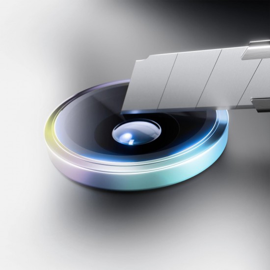 3mk Lens Protection Pro Tempered Glass for iPhone 16e - Multicolor