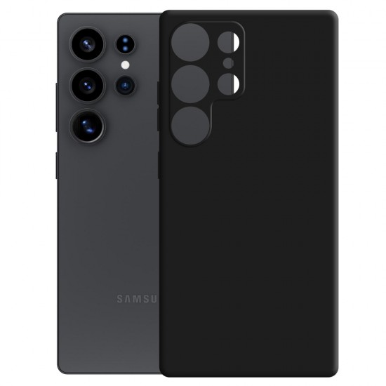 3mk Matt Case Pro for Samsung Galaxy S25 Ultra - Matte Black