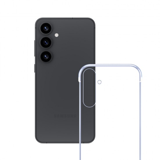 3mk Just20g Clear Case for Samsung Galaxy S25 - transparent