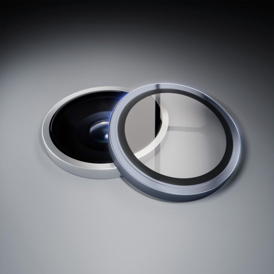 3mk Lens Protection Pro Tempered Glass for iPhone 16e - Blue