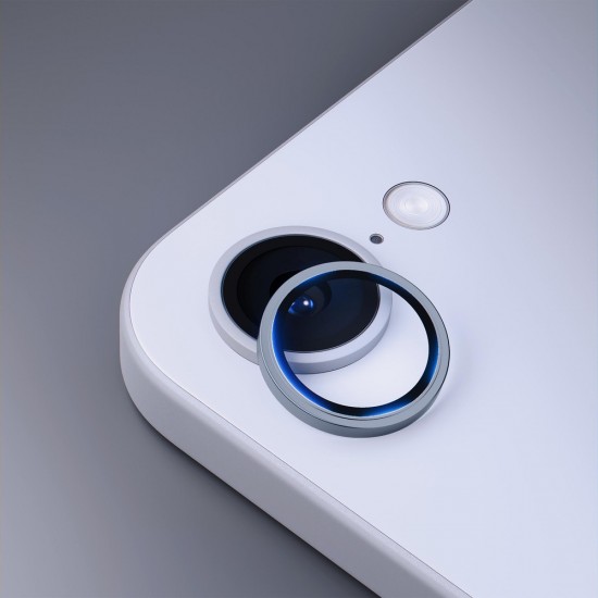 3mk Lens Protection Pro Tempered Glass for iPhone 16e - Blue