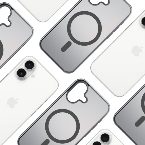 3mk Frosty MagCase for iPhone 17 - Black
