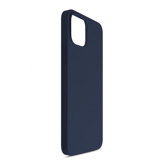 3mk Silicone Case for iPhone 15 - navy blue