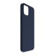 3mk Silicone Case for iPhone 15 - navy blue