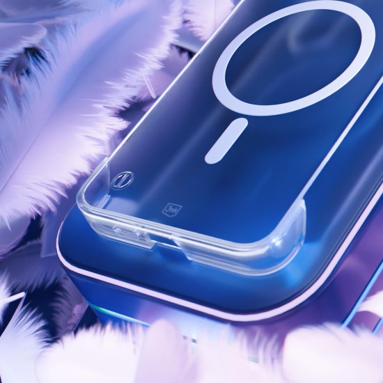 3mk Just20g MagCase for iPhone 16E - transparent