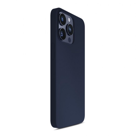 3mk Silicone Case for iPhone 16 Pro Max - Navy Blue