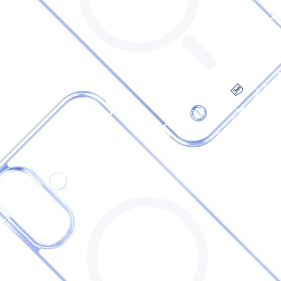 3mk Just20g MagCase for iPhone 16 Plus - transparent