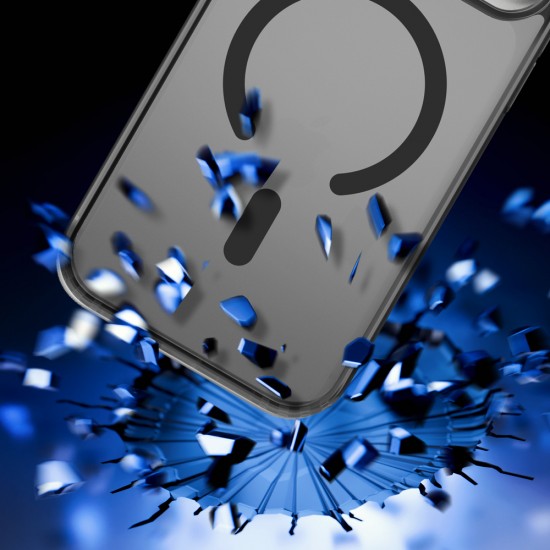 3mk Frosty MagCase for iPhone 17 Pro - Black