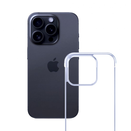 3mk Just20g Clear Case for Apple iPhone 16 Pro - transparent